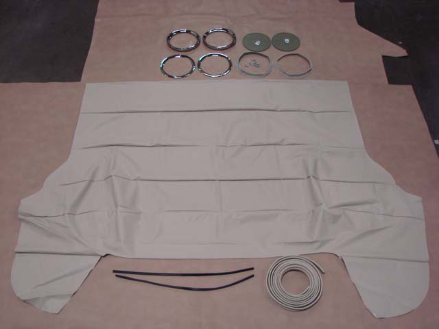 T 42084 Back Glass Weatherstrip For 1955-1956-1957 Ford Thunderbird (T42084)