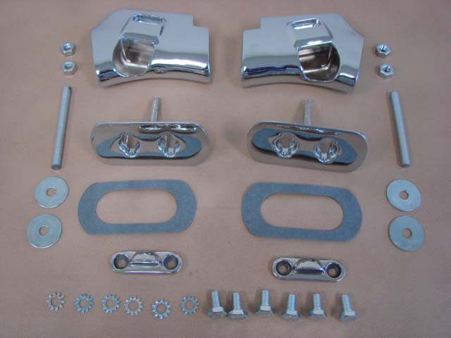 T 50501BK Top Latch Plate Kit For 1956 Ford Thunderbird (T50501BK