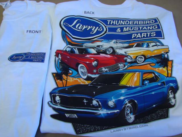DCLS2XL T-shirt, Larry&#8217;s Logo, White, Extra Large