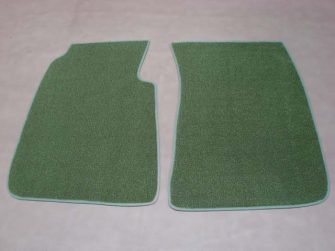 UCM5502 Carpet Floor Mats, Green