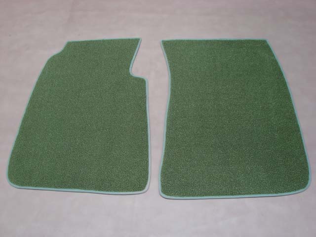 TCM 55GN Carpet Floor Mat Green For 1955 Ford Thunderbird (TCM55GN)