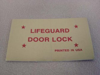 DDF486 Decal, Lifeguard