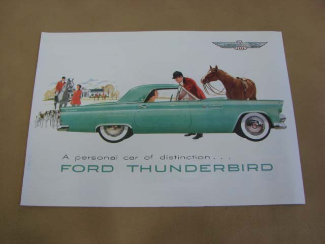 DLT058 Sales Brochure 1956 Thunderbird