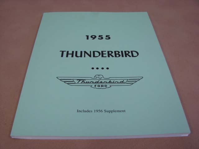DLT069 Specification Manual, 1957 Thunderbird