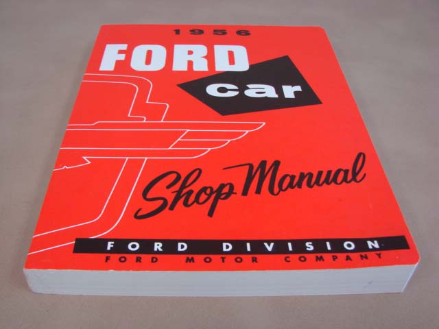 TLT SM56 Shop Manual For 1956 Ford Thunderbird (TLTSM56)