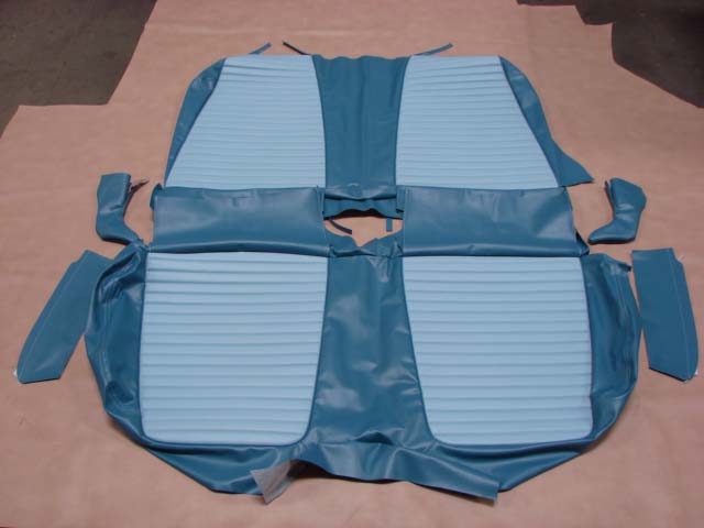 TUK 57BUL Upholstery Kit, Blue Leather