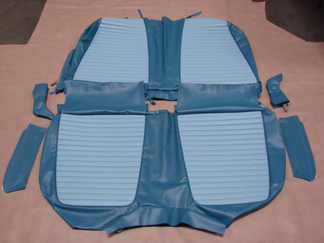 TSC 57BUE Seat Cover Blue Embossed For 1957 Ford Thunderbird (TSC57BUE)
