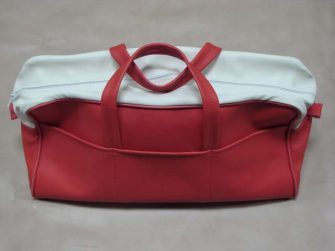 DAC1056RD Tote Bag, Red / White
