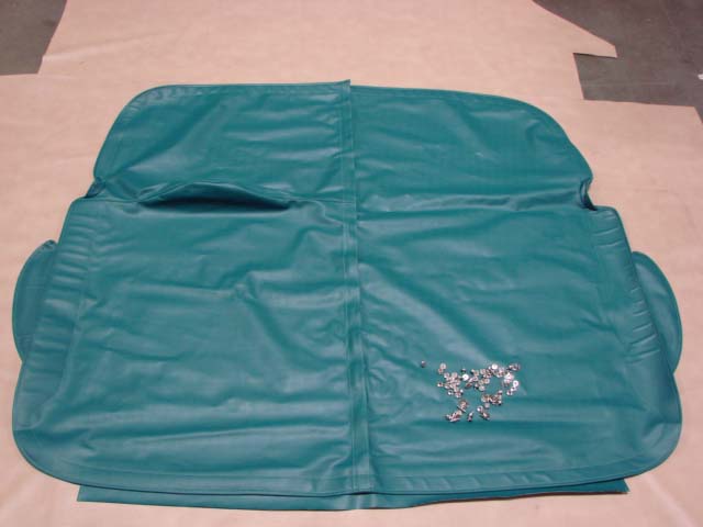 TSC 57GNE Seat Cover, Green With Embossment