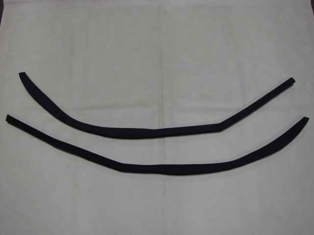 B51222A Roof Side Rail Weatherstrip, Pair