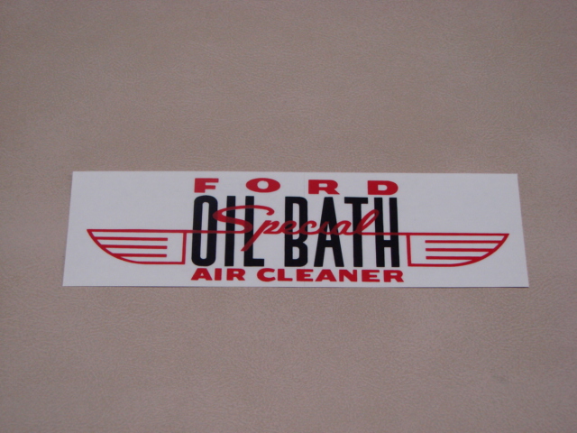 DDF209 Decal, Service Specifications