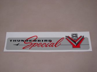 DDF115 Decal, Thunderbird Special V8
