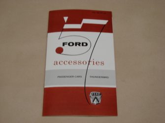 DLT159 Ford Car / Truck Accessory Manual