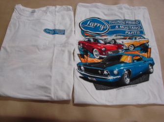 DCLS3XL Long Sleeve T-shirt, Larry's Logo, Ash, Extra Large