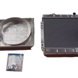 A8005M Radiator Kit, 24", Clamp In Style, Aluminum