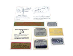 DDK001 Decal Kit, 9 Piece