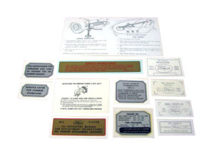 DDK002 Decal Kit, 12 Piece