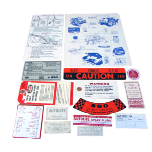 DDK009 Decal Kit, 13 Piece