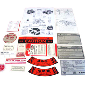 DDK010 Decal Kit, 14 Piece