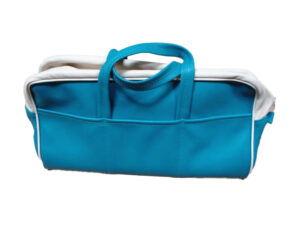 DAC1056PK Tote Bag, Peacock / White