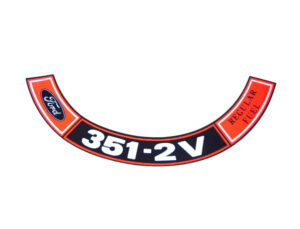 DDF032 Decal, 351 2v