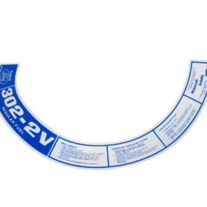 DDF054 Decal, 302 2v