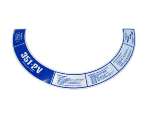 DDF055 Decal, 351 2v