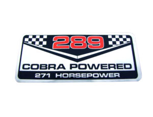 DDF104 Decal, 289, Cobra Powered, 271 Hp
