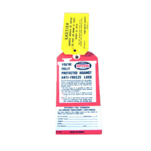 DDF210 Decal, Air Conditioner Tag Set