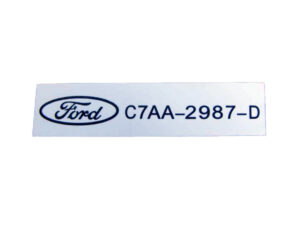 DDF233 Decal, Air Conditioner Clutch