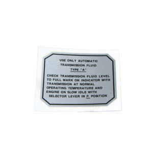 DDF248 Decal, Transmission