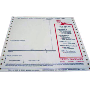 DDF401 Window Price Sticker