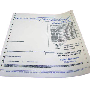 DDF402 Window Price Sticker