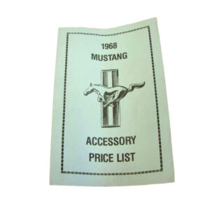DDF419 Decal, New Car Accessory List