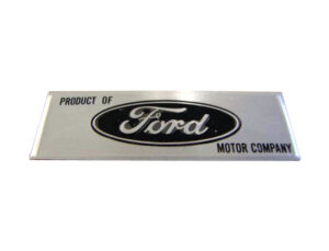 DDF436 Decal, Sill Plate, Black