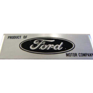 DDF436 Decal, Sill Plate, Black