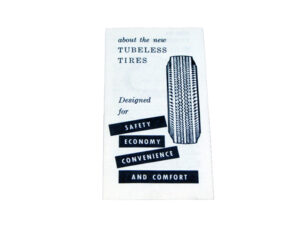 DDF478 Tire Owner Manual Insert