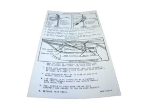 DDF504 Decal, Jack Instructions