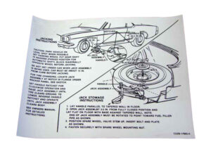 DDF514 Decal, Jack Instructions