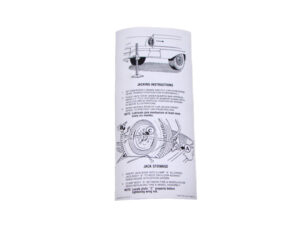 DDF534 Decal, Jack Instructions