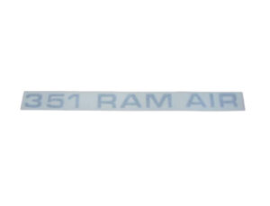 DDF608 Decal, Ram Air Hood, Silver