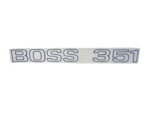 DDF617 Decal, Deck Lid, Black