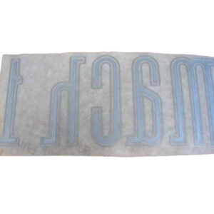 DDF626 Decal, Deck Lid, Silver