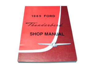 DLT033 Shop Manual 1965 Thunderbird