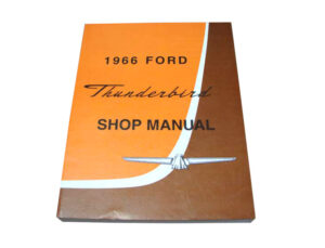 DLT034 Shop Manual 1966 Thunderbird