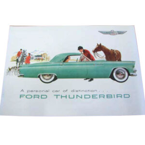 DLT057 Sales Brochure 1955 Thunderbird
