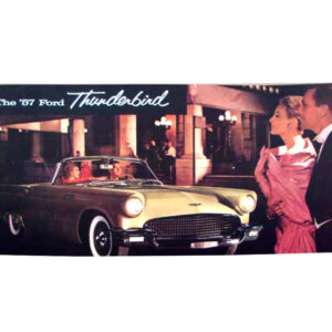 DLT059 Sales Brochure 1957 Thunderbird
