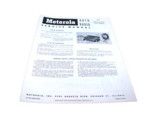 DLT077 Radio Service Manual