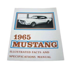 DLT109 Facts Book 1965 Mustang