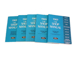 DLT138 Shop Manual 1969 Mustang